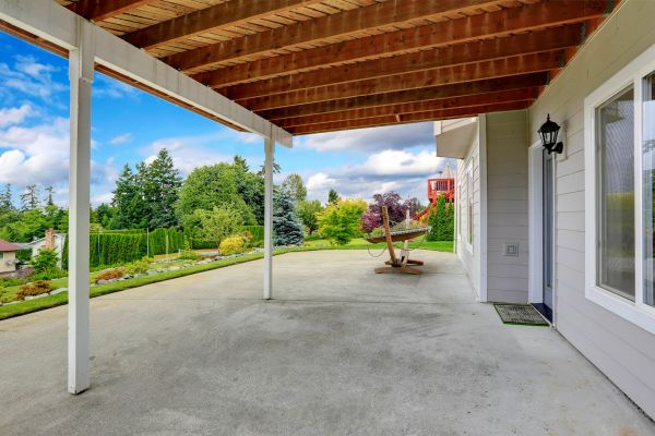 Backyard Patio Installation in Fort Mill