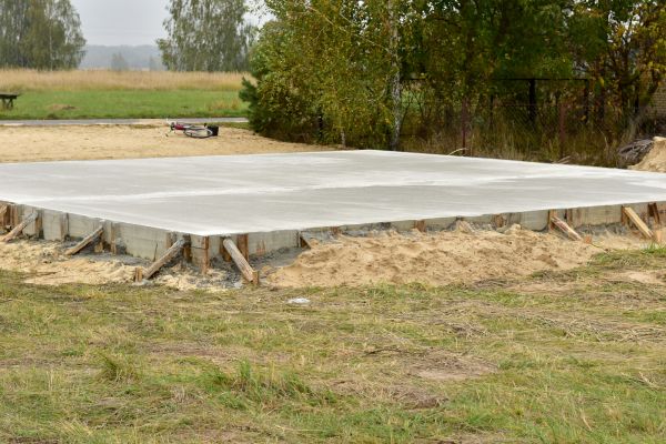 Slab Foundation Installation in Fort Mill