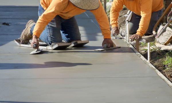 Cement Pad Construction in Fort Mill