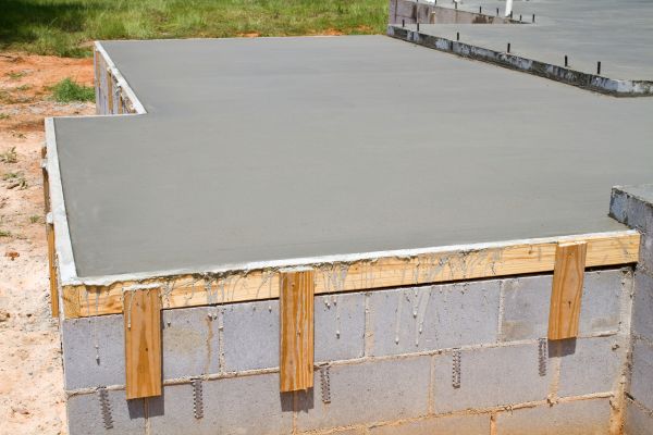 Concrete Slab Installation in Fort Mill