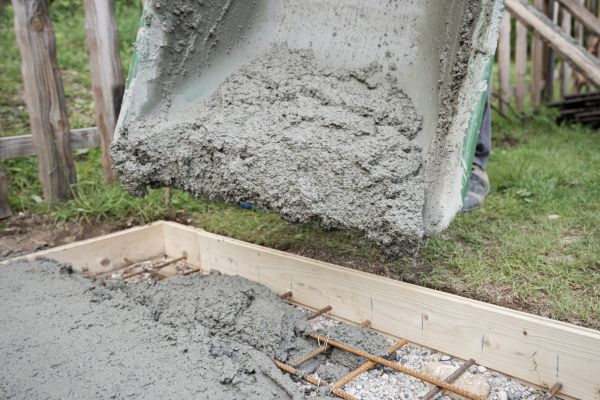 Yard Concrete Pouring in Fort Mill