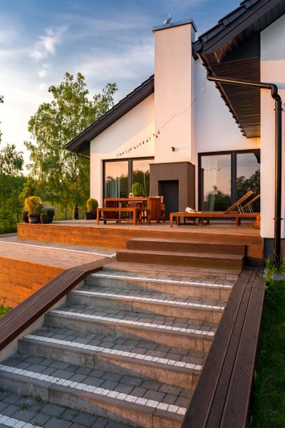 Patio Steps Replacement in Fort Mill